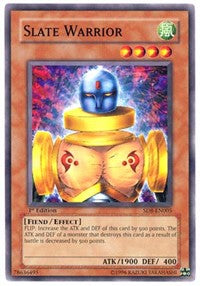 Slate Warrior [Structure Deck: Lord of the Storm] [SD8-EN005] | Anubis Games and Hobby