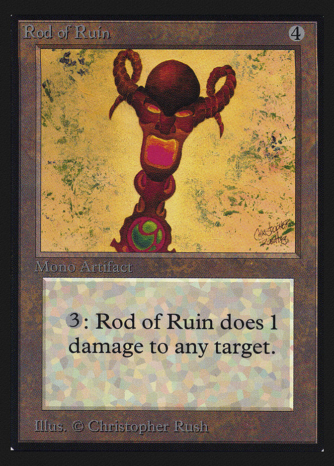 Rod of Ruin [International Collectors' Edition] | Anubis Games and Hobby