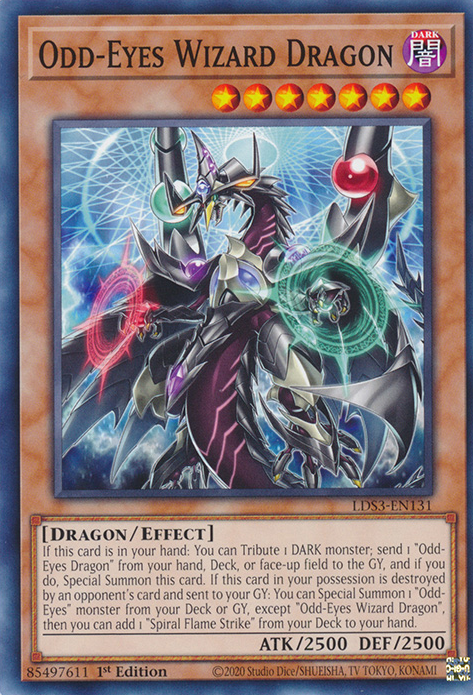 Odd-Eyes Wizard Dragon [LDS3-EN131] Common | Anubis Games and Hobby