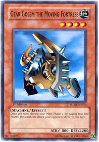 Gear Golem the Moving Fortress [Structure Deck: Machine Re-Volt] [SD10-EN010] | Anubis Games and Hobby