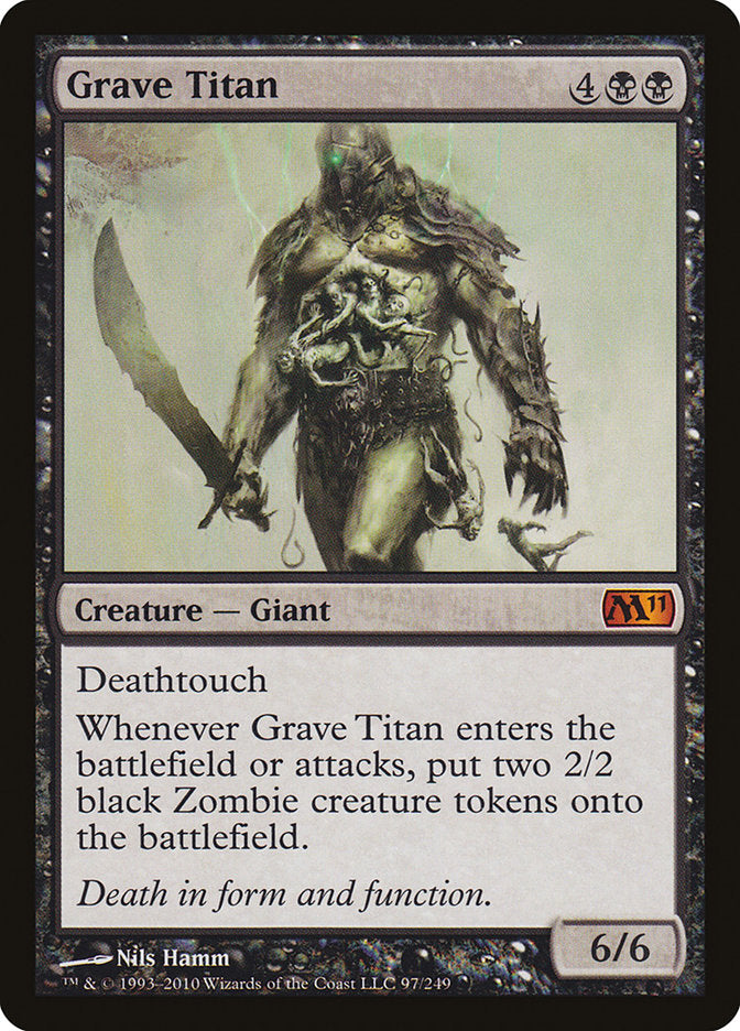 Grave Titan [Magic 2011] | Anubis Games and Hobby