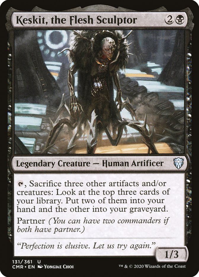 Keskit, the Flesh Sculptor [Commander Legends] | Anubis Games and Hobby