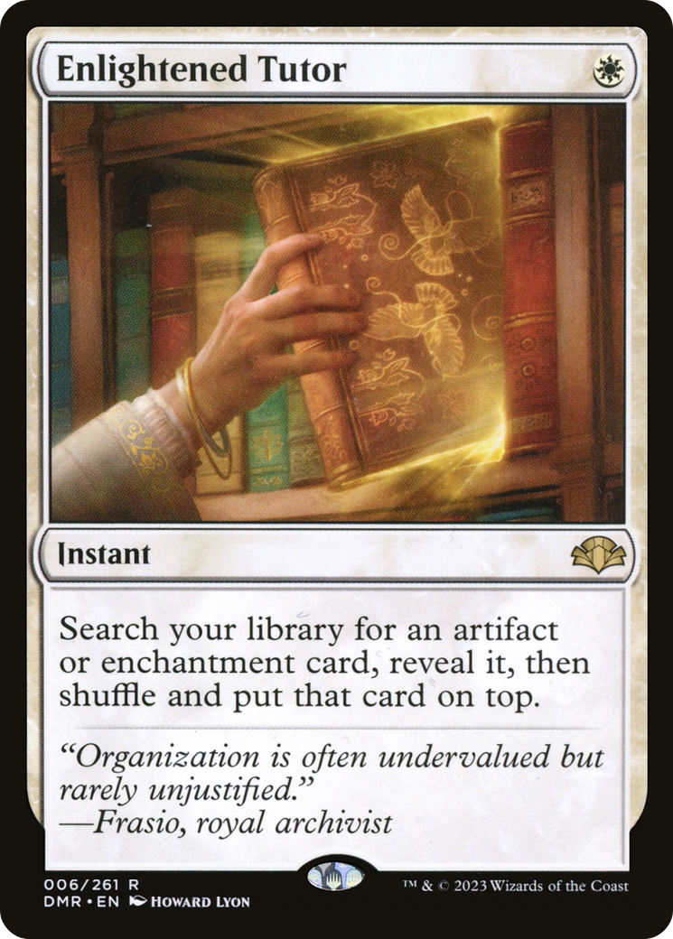 Enlightened Tutor [Dominaria Remastered] | Anubis Games and Hobby