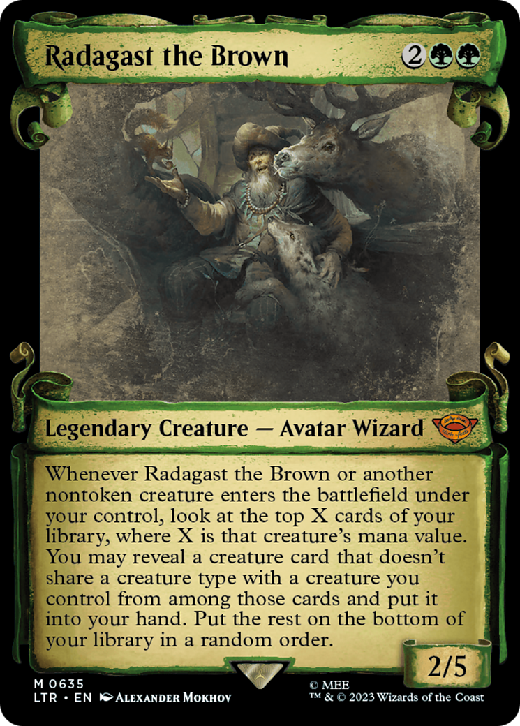 Radagast the Brown [The Lord of the Rings: Tales of Middle-Earth Showcase Scrolls] | Anubis Games and Hobby