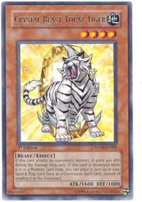 Crystal Beast Topaz Tiger [Force of the Breaker] [FOTB-EN004] | Anubis Games and Hobby