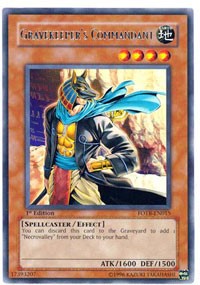 Gravekeeper's Commandant [Force of the Breaker] [FOTB-EN015] | Anubis Games and Hobby