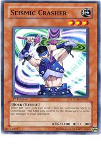 Seismic Crasher [Force of the Breaker] [FOTB-EN027] | Anubis Games and Hobby