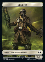 Soldier (004) // Vanguard Suppressor Double-Sided Token (Surge Foil) [Warhammer 40,000 Tokens] | Anubis Games and Hobby