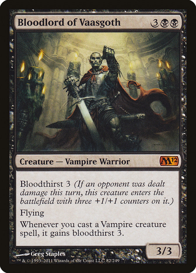 Bloodlord of Vaasgoth [Magic 2012] | Anubis Games and Hobby