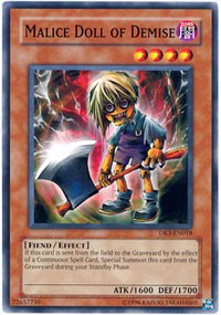 Malice Doll of Demise [Dark Revelation Volume 3] [DR3-EN018] | Anubis Games and Hobby