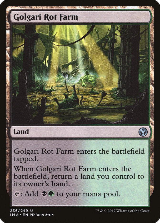 Golgari Rot Farm [Iconic Masters] | Anubis Games and Hobby