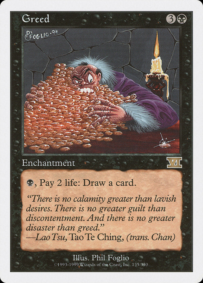 Greed [Classic Sixth Edition] | Anubis Games and Hobby