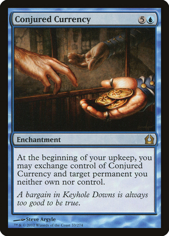 Conjured Currency [Return to Ravnica] | Anubis Games and Hobby