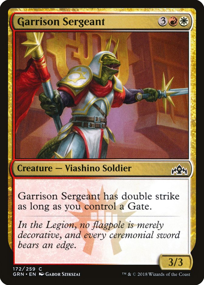 Garrison Sergeant [Guilds of Ravnica] | Anubis Games and Hobby