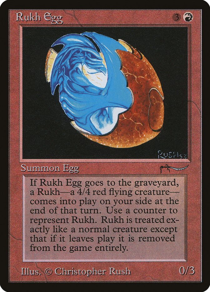 Rukh Egg (Dark Mana Cost) [Arabian Nights] | Anubis Games and Hobby