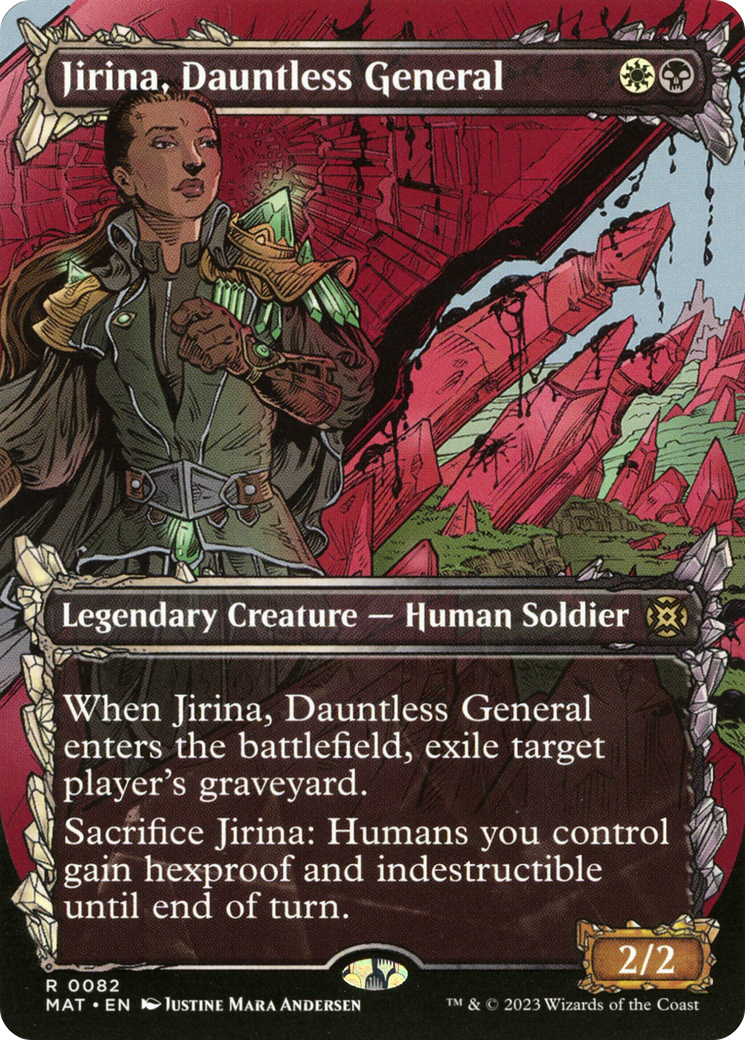 Jirina, Dauntless General (Showcase) [March of the Machine: The Aftermath] | Anubis Games and Hobby