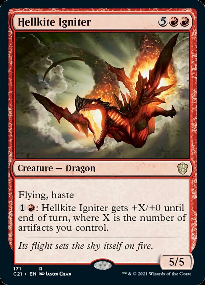 Hellkite Igniter [Commander 2021] | Anubis Games and Hobby