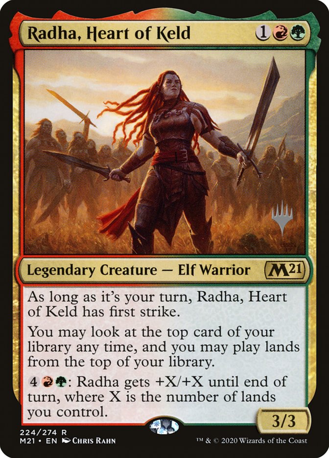 Radha, Heart of Keld (Promo Pack) [Core Set 2021 Promos] | Anubis Games and Hobby