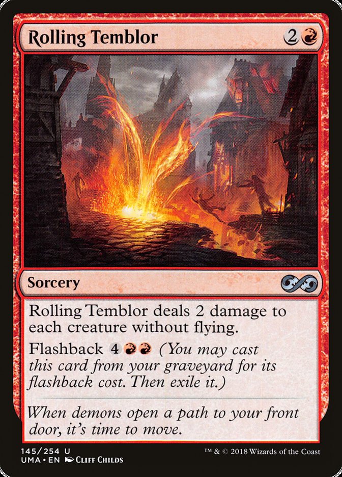 Rolling Temblor [Ultimate Masters] | Anubis Games and Hobby