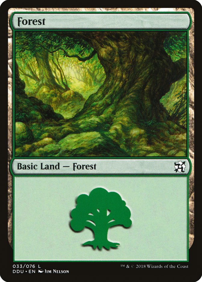 Forest (33) [Duel Decks: Elves vs. Inventors] | Anubis Games and Hobby