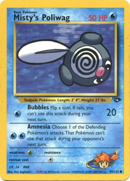 Misty's Poliwag (89/132) [Gym Challenge Unlimited] | Anubis Games and Hobby