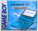 Surf Blue Gameboy Advance SP - GameBoy Advance | Anubis Games and Hobby