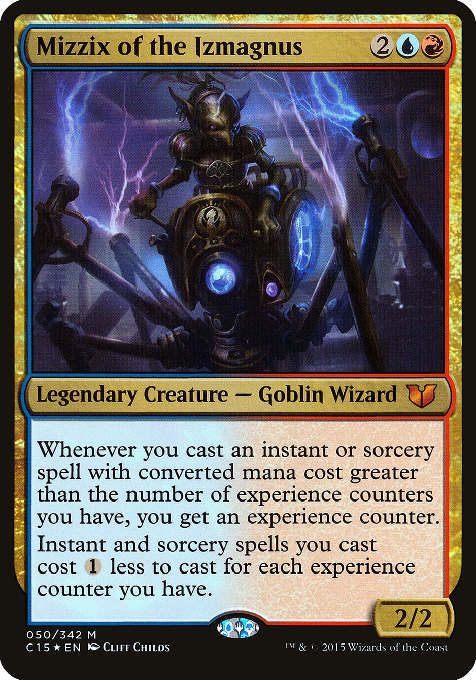 Mizzix of the Izmagnus (Oversized) [Commander 2015 Oversized] | Anubis Games and Hobby