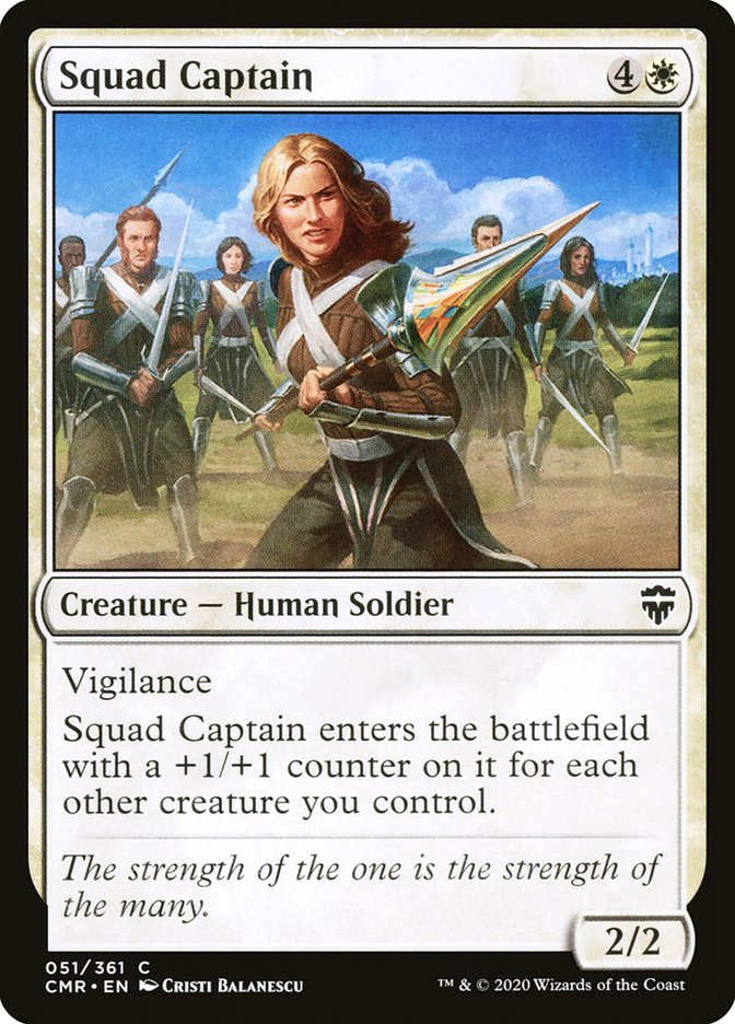 Squad Captain [Commander Legends] | Anubis Games and Hobby