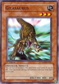 Gilasaurus [Structure Deck: Dinosaur's Rage] [SD09-EN005] | Anubis Games and Hobby