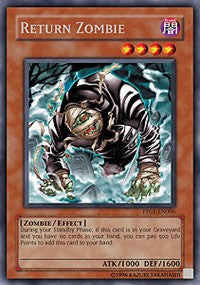 Return Zombie [Premium Pack 1] [PP01-EN006] | Anubis Games and Hobby