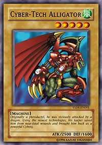 Cyber-Tech Alligator [Starter Deck: Syrus Truesdale] [YSDS-EN001] | Anubis Games and Hobby