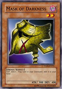 Mask of Darkness [Starter Deck: Syrus Truesdale] [YSDS-EN010] | Anubis Games and Hobby