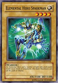 Elemental HERO Sparkman [Starter Deck: Jaden Yuki] [YSDJ-EN008] | Anubis Games and Hobby