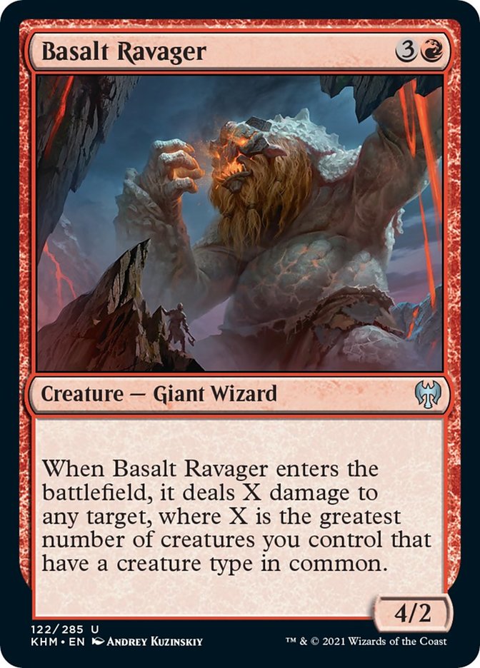 Basalt Ravager [Kaldheim] | Anubis Games and Hobby