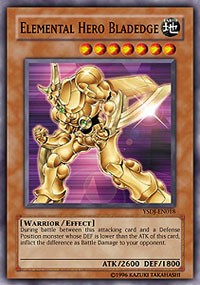 Elemental HERO Bladedge [Starter Deck: Jaden Yuki] [YSDJ-EN018] | Anubis Games and Hobby