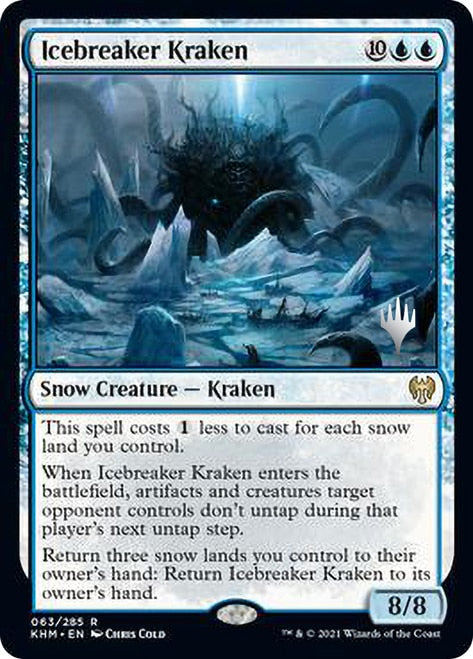 Icebreaker Kraken (Promo Pack) [Kaldheim Promos] | Anubis Games and Hobby