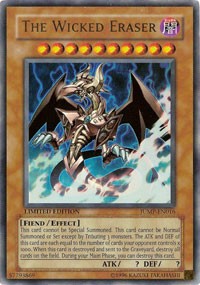 The Wicked Eraser [Shonen Jump Magazine Promos] [JUMP-EN016] | Anubis Games and Hobby