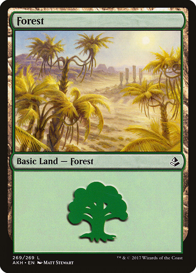 Forest (269) [Amonkhet] | Anubis Games and Hobby