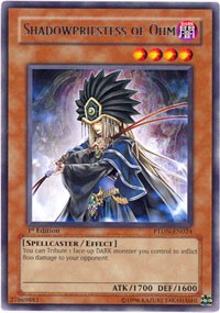 Shadowpriestess of Ohm [Phantom Darkness] [PTDN-EN024] | Anubis Games and Hobby