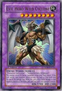 Evil Hero Wild Cyclone [Duelist Pack 6: Jaden Yuki 3] [DP06-EN011] | Anubis Games and Hobby