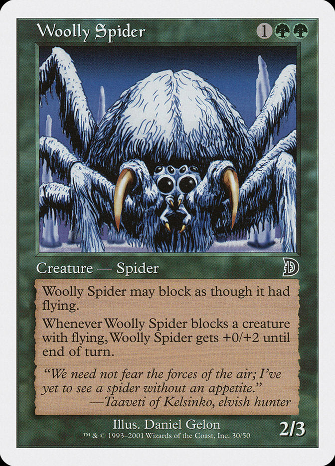 Woolly Spider [Deckmasters] | Anubis Games and Hobby