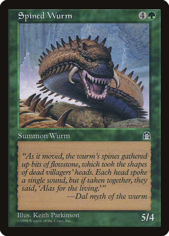 Spined Wurm [Stronghold] | Anubis Games and Hobby