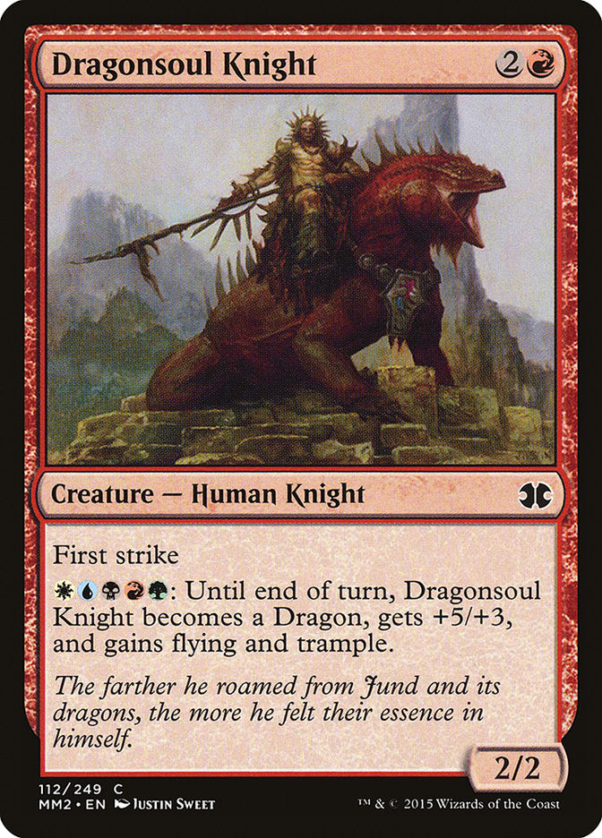 Dragonsoul Knight [Modern Masters 2015] | Anubis Games and Hobby