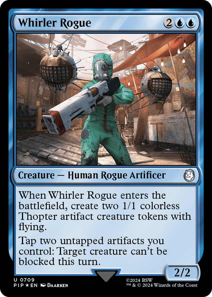 Whirler Rogue (Surge Foil) [Fallout] | Anubis Games and Hobby