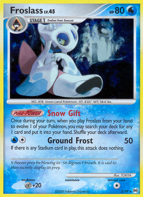 Froslass (2/99) [Platinum: Arceus] | Anubis Games and Hobby