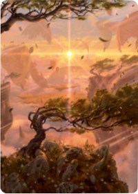 Windswept Heath Art Card [Zendikar Rising Art Series] | Anubis Games and Hobby