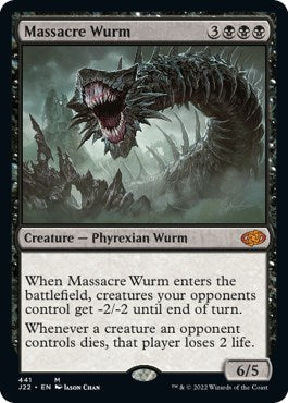 Massacre Wurm [Jumpstart 2022] | Anubis Games and Hobby