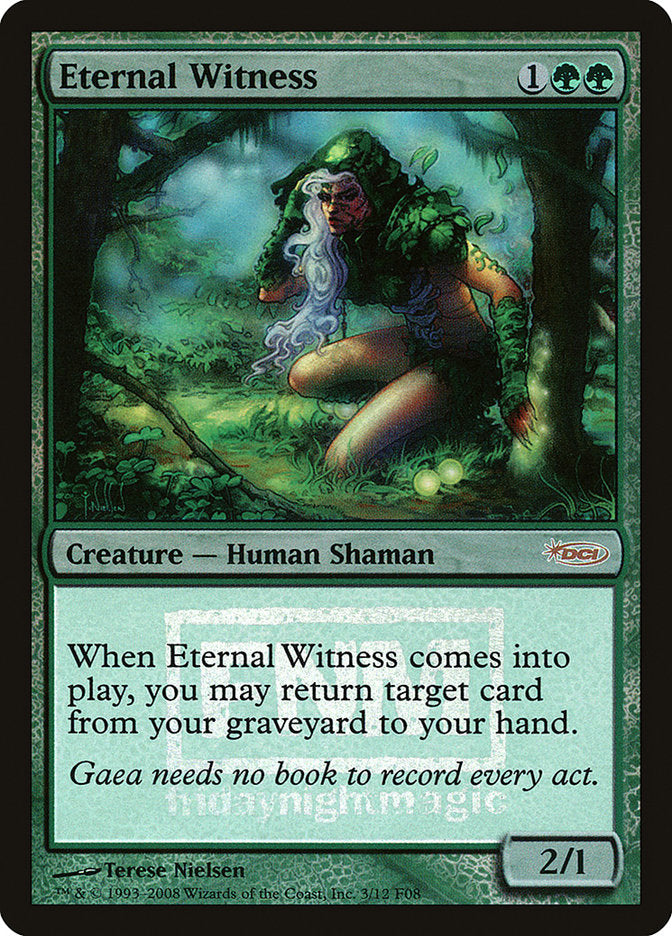 Eternal Witness [Friday Night Magic 2008] | Anubis Games and Hobby