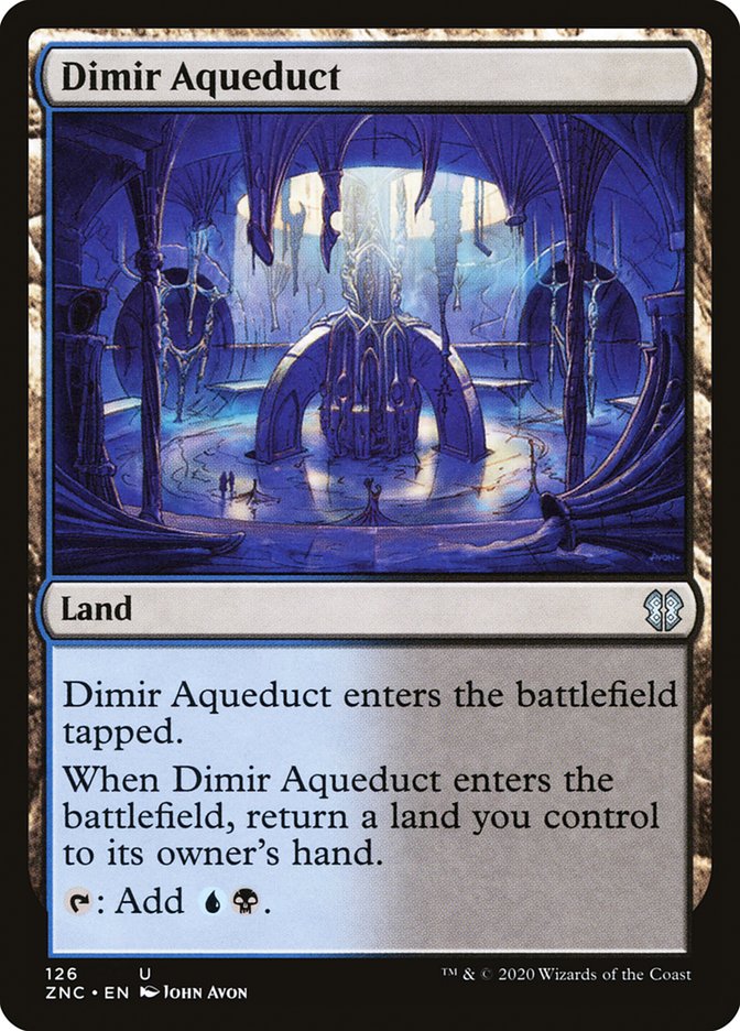 Dimir Aqueduct [Zendikar Rising Commander] | Anubis Games and Hobby