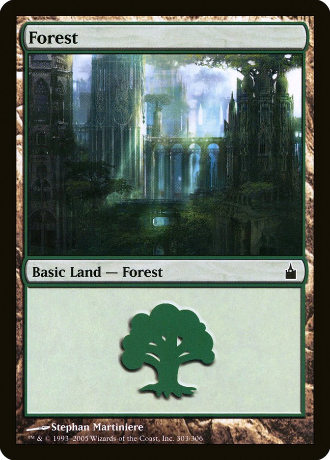 Forest (303) [Ravnica: City of Guilds] | Anubis Games and Hobby